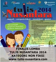 10 Finalis Lomba Tulis Nusantara 2014 Kategori Non Fiksi
